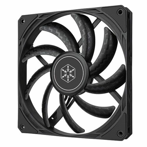 SilverStone｜シルバーストーン ケースファン 140mm /1700RPM Air Slimmer 140 ブラック SST-AS140B