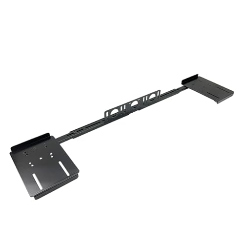 長尾製作所 〔モニターアーム対応〕スピーカースタンド VESA式 NBROS ブラック NB-SPKR-VESA