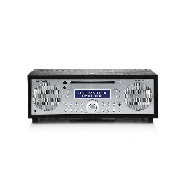 Tivoli Audio｜チボリオーディオ ブルートゥーススピーカー CDラジオ Music System BT Silvver-Black Ash MSYBT-1775-JP Bluetooth対応