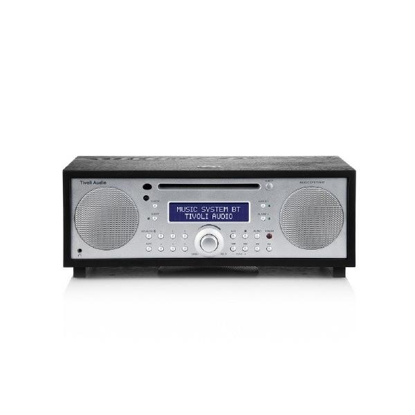 Tivoli Audio｜チボリオーディオ ブルートゥーススピーカー CDラジオ Music System BT Silvver-Black Ash MSYBT-1775-JP Bluetooth対応