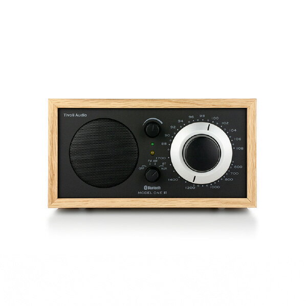 Tivoli Audio｜チボリオーディオ ブルートゥーススピーカー ラジオ Model One BT Oak-Black M1BT-0619-JP Bluetooth対応