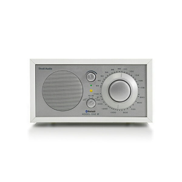 Tivoli Audio｜チボリオーディオ ブルートゥーススピーカー ラジオ Model One BT Silver-White M1BT-1770-JP Bluetooth対応