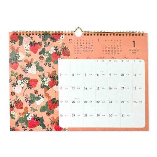 CP 25年トモコB4壁掛カレンダーCL95657