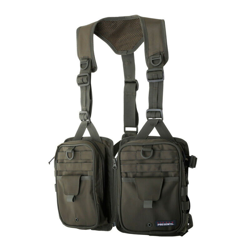 リトルプレゼンツ LITTLE PRESENTS ストラップベスト ライト フリー OL オリーブ V-28