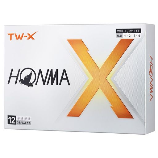本間ゴルフ TW-X／TW-S ゴルフボール BTQ2402／BTQ2403 ●2024年モデル● 2ダースセット（24球） HONMA GOLF 爆買