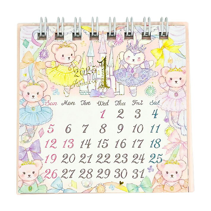 CP25たけいみきミニ卓上カレンダーCL95675