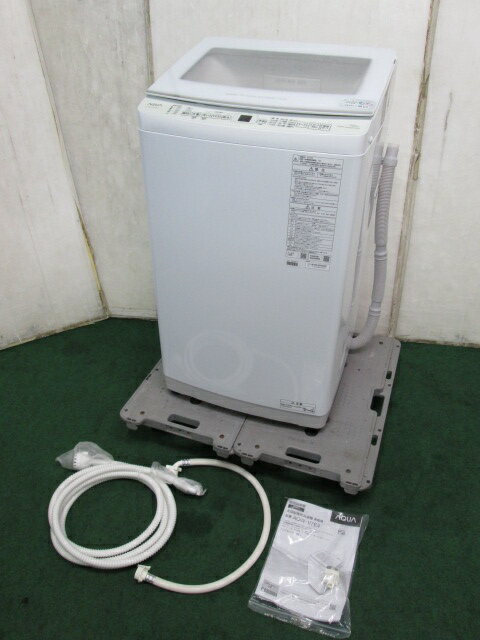 【高年式】2020年式 7kg AQUA 洗濯機 AQW-KSGP7H 2020年製！AQUA(アクア)の全自動洗濯機が入荷致しました！！【上