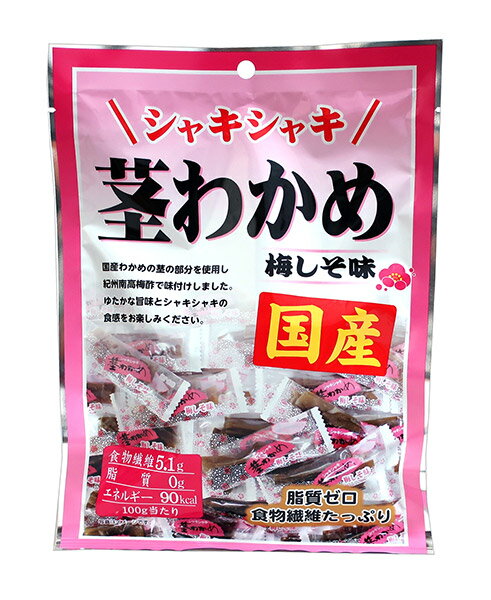カネタ・ツーワン 国産茎わかめ 梅しそ味 68g
