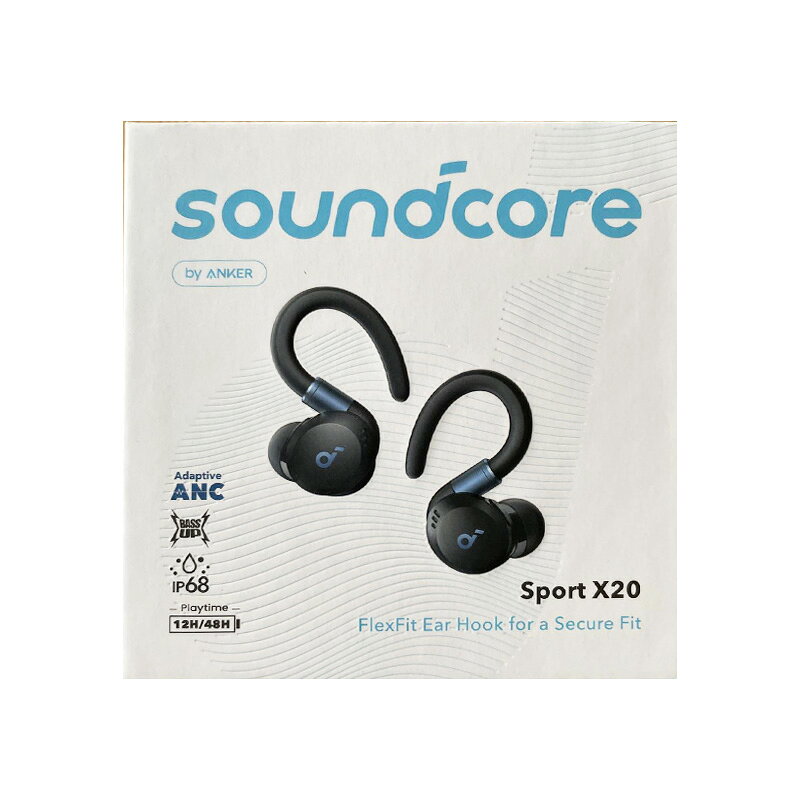楽天市場】アンカー・ジャパン soundcore SPORT X20 BLACK イヤホン