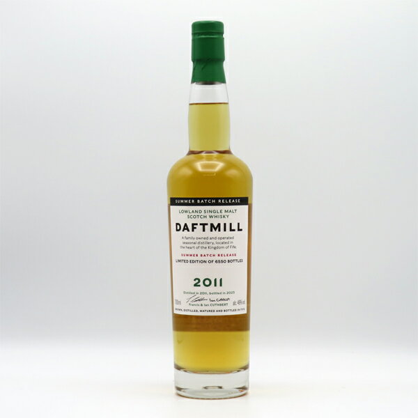 楽天市場】ダフトミル蒸溜所 ダフトミル2011 サマーバッチリリース 46