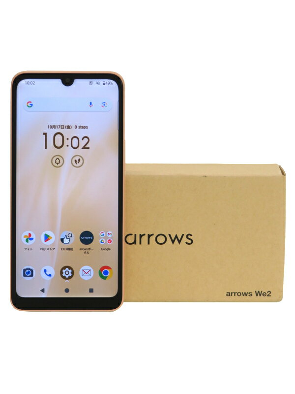 楽天市場】ソフトバンク FCNT arrows We2 A402FC ミストホワイト