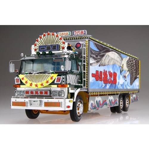 青島 1/32 トラック野郎シリーズ No.6 一番星 北へ帰る プラモデル Amazon | 青島文化教材社 1/32 トラック野郎シリーズ No.6 一番