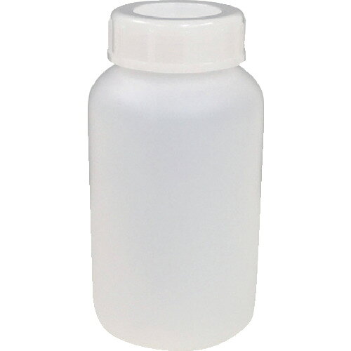 コクゴ 101-5840502 PE広口瓶 白 500ml