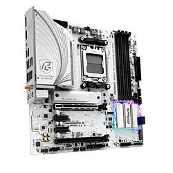 ASRock マザーボード B650M PG RIPTIDE WIFI WHITE