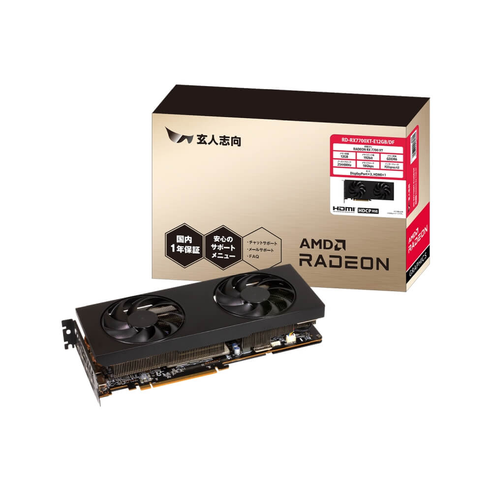 楽天市場】ASRock グラフィックボード Radeon RX 7700 XT