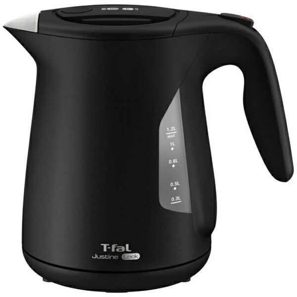 T-fal - T-FAL ・電気ケトル ・ジャスティンプラス１.２LブラックKO4908JP 楽天市場】ティファール 電気ケトル 1.2L たっぷり大容量