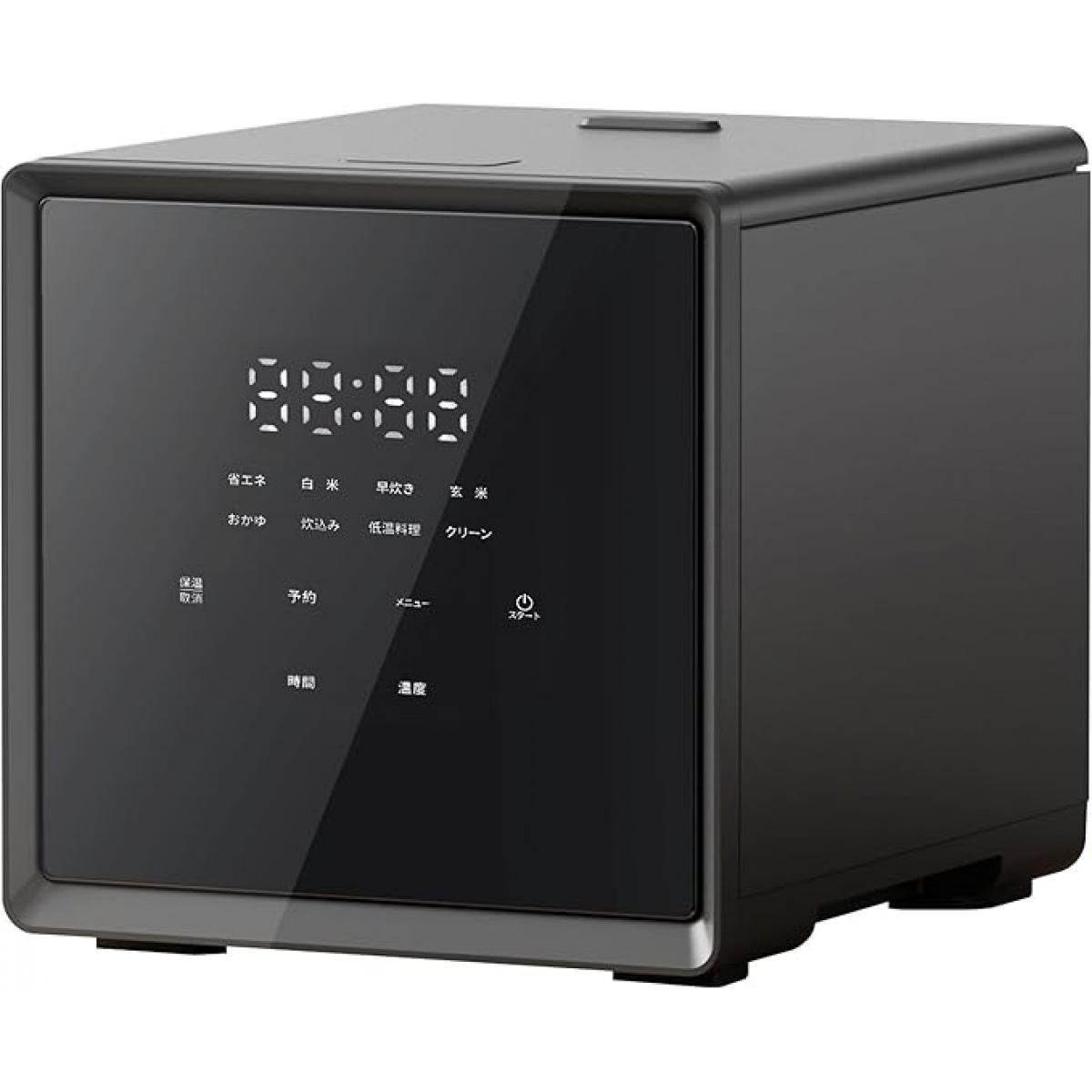 YAMAZEN マイコン炊飯器 YJS-CM072 ブラック
