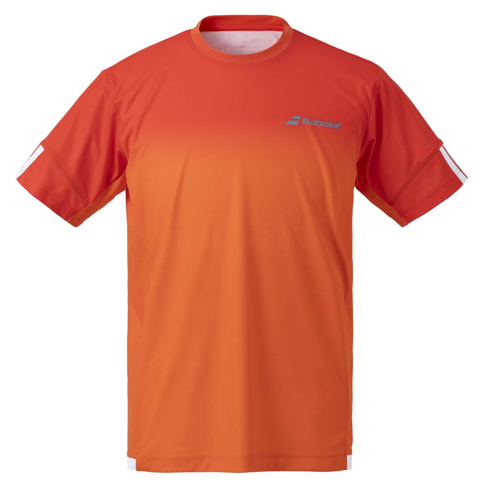 Babolat BUG4300 オレンジ Tシャツ L ウインザーオンラインショップバボラ CLUB SHORT SLEEVE SHIRT