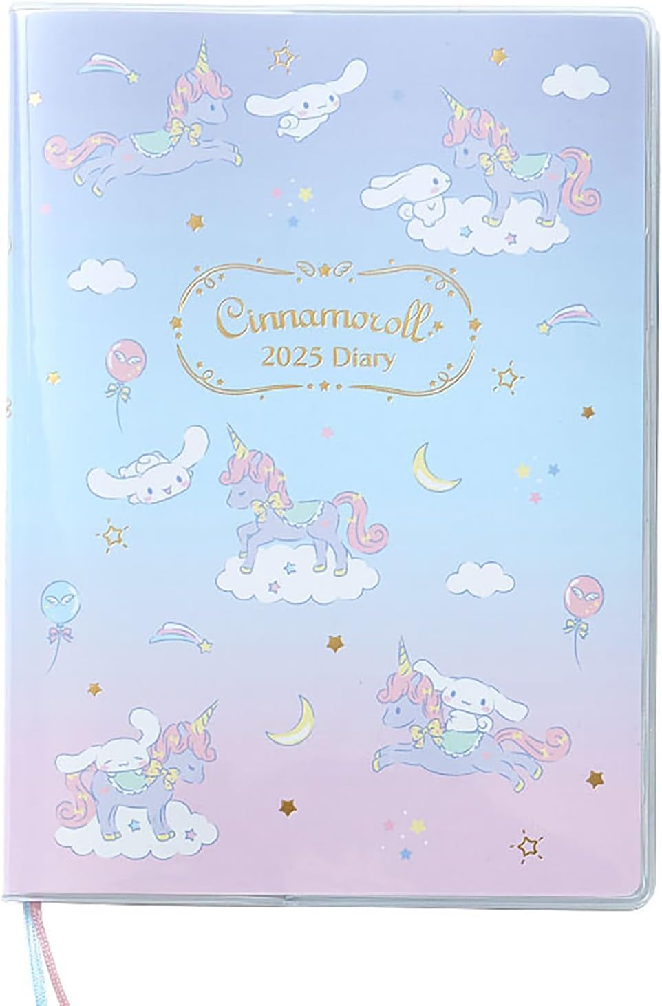 シナモロール　Ｂ６ダイアリー（ブロックタイプ）２０２５