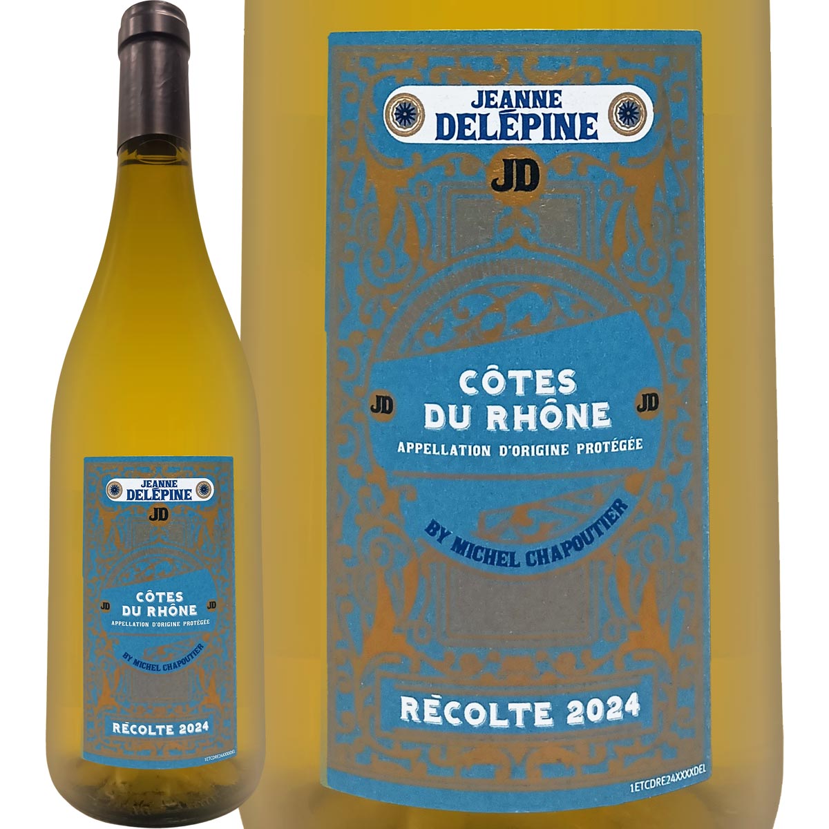 ジャンヌ デレピーヌ シラーグルナッシュ バイ ミシェル シャプティエ赤 750ml