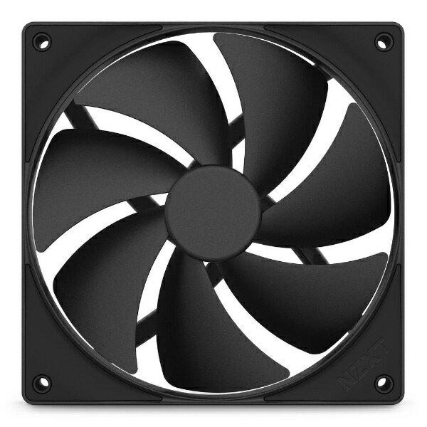 NZXT ケースファン 140mm /1700RPM F Series Static Pressure Fans140 2024 ブラック RF-P14SF-B2