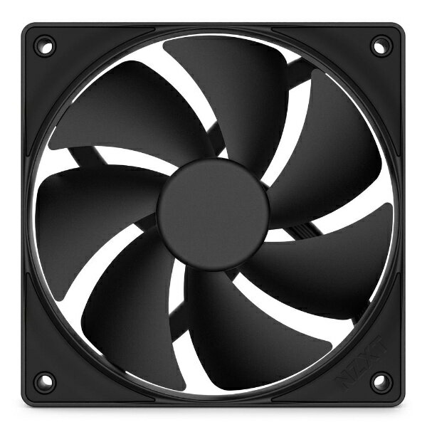 NZXT ケースファン 120mm /2000RPM F Series Static Pressure Fans120 2024 ブラック RF-P12SF-B2