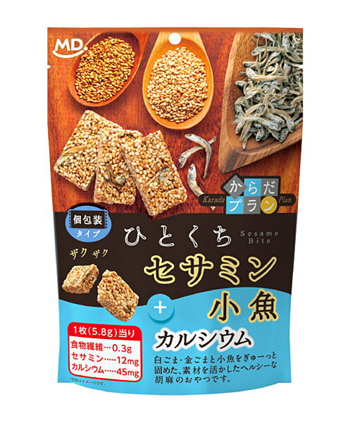 MDホールディングス カラダプラン ひとくちセサミン 小魚 100g