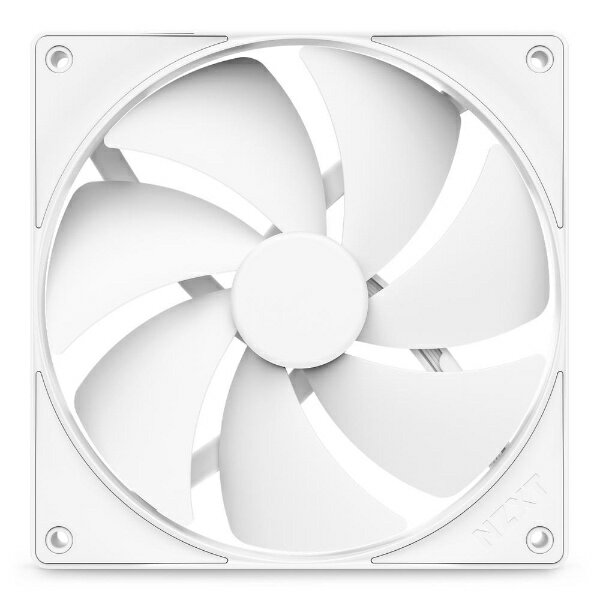 NZXT ケースファン 140mm /1700RPM F Series Static Pressure Fans140 2024 ホワイト RF-P14SF-W2