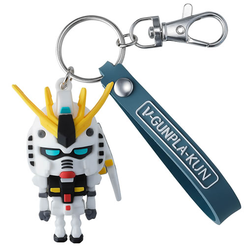 νガンプラくん　立体ラバーマスコットキーチェーン