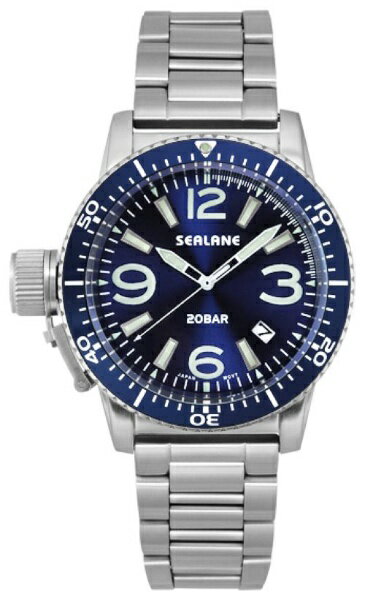 ⭐️本日限定⭐️SEALANE 自動巻き 20気圧防水 裏スケ SE54-LBL Amazon | SEALANE(シーレーン) 自動巻き SE54-LBL/腕時計