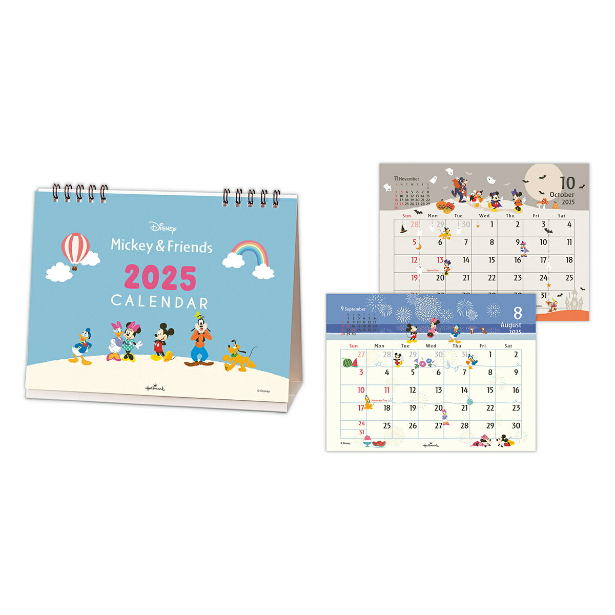 25カレンダーCLDPDNミッキー 834784