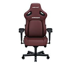 ANDASEAT GC-Kaiser4/CLMR ゲーミングチェア シート W490xD470xH1280～1340mm Kaiser4 エコレザー クラシックマロン GC-Kaiser4