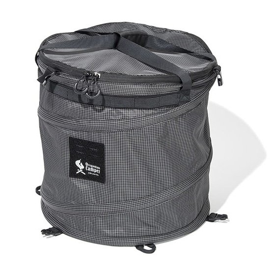 オレゴニアンキャンパー ジャストライトポップアップ ごみ箱 アウトドア ブラックリップ TRU-OCB2408BR Oregonian Camper