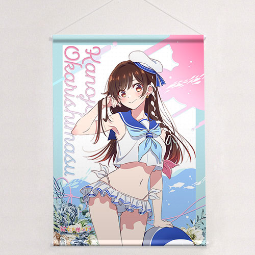 楽天市場】Key-th 彼女、お借りします 描き下ろしB2タペストリー 水原