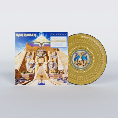 IRON MAIDEN アイアンメイデン / Powerslave 40th Anniversary Colored Vinyl ゴールドヴァイナル仕様 / アナログレコード