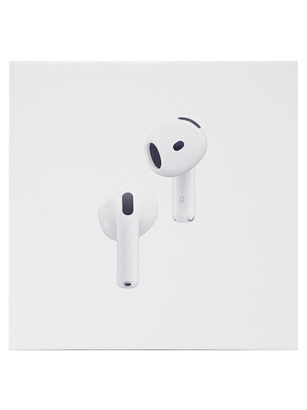 Apple アップル 純正 AirPods 4 エアポッズ4 エアーポッズ4 アクティブノイズキャンセリング搭載 MXP93J/A ワイヤレスイヤホン メーカー保証付き ラッピング可