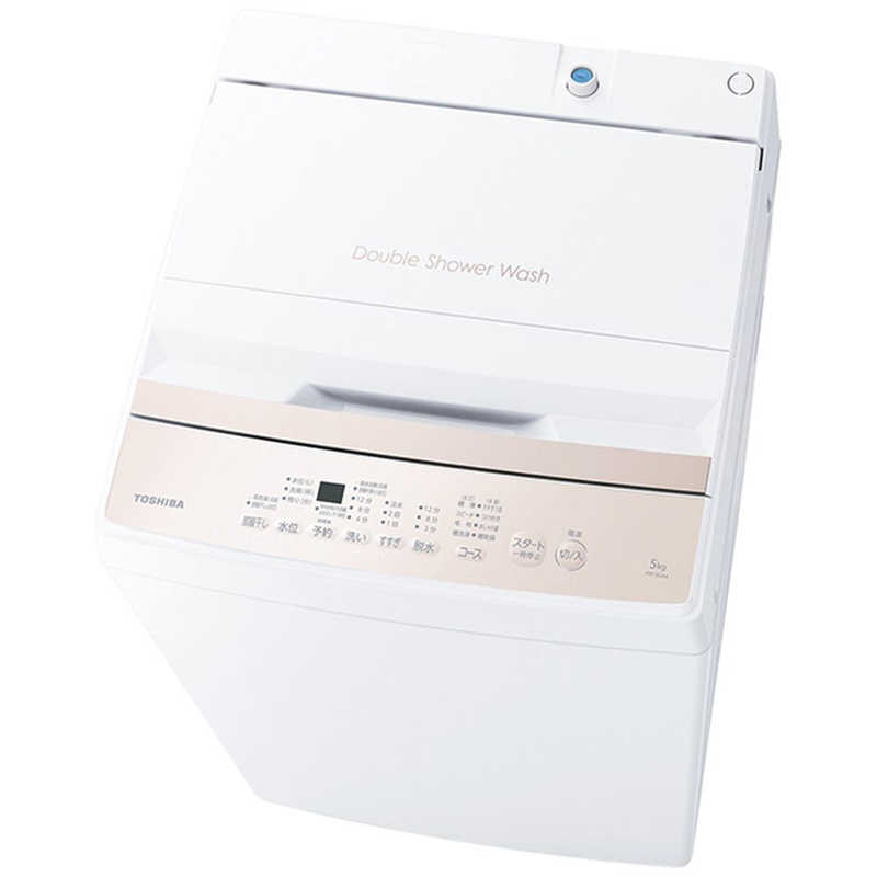 楽天市場】東芝ライフスタイル TOSHIBA 全自動洗濯機 AW-5G8(W