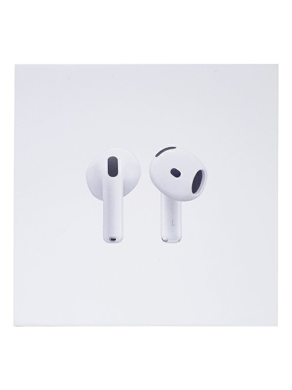 Apple アップル 純正 AirPods 4 エアポッズ4 エアーポッズ4 MXP63J/A 完全ワイヤレスイヤホン メーカー保証付き ラッピング可