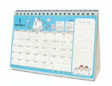 スヌーピー　リングカレンダー　Ｍ　２０２５