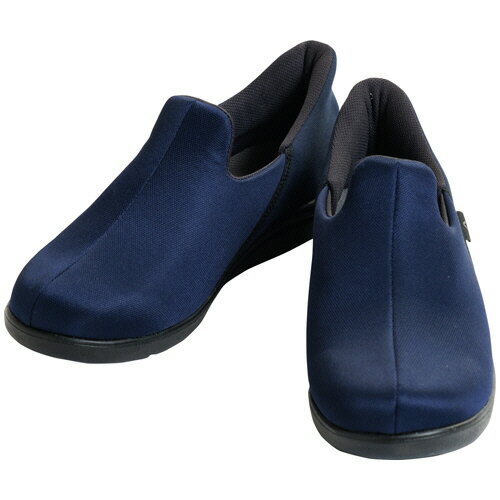 徳武産業 あゆみ 両足 ネイビー M