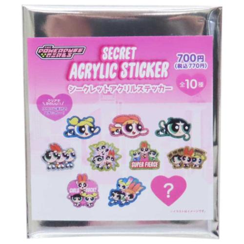パワーパフガールズ　シークレットアクリルステッカー