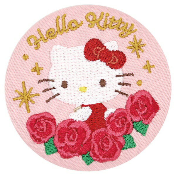 サンリオキャラクターズ　トレーディング花言葉刺繍缶バッジ