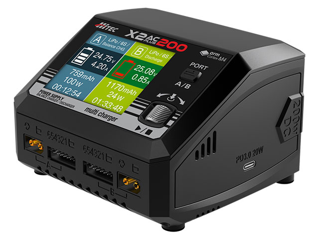 楽天市場】AC/DC 高性能 急速充放電器 YZ-114 PLUS ラジコン用充電器