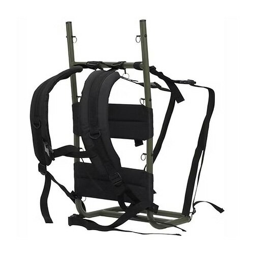 楽天市場】かめや釣具 アルミキャリーパック 背負子 ウェーブギア KP