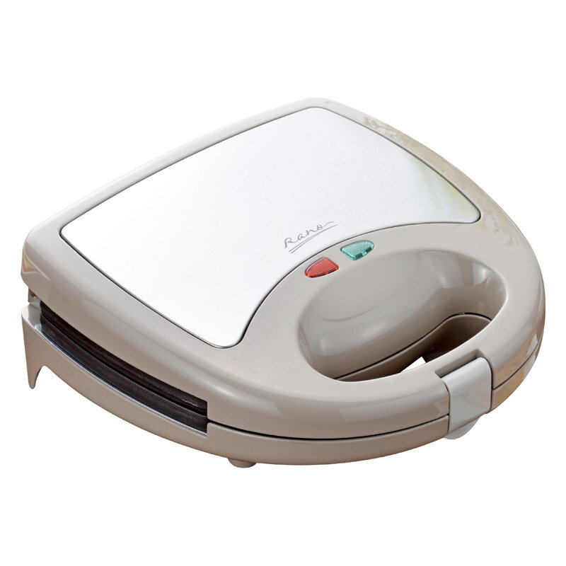 ラノー 着脱式ホットサンドメーカーW3枚組（ステンレス）