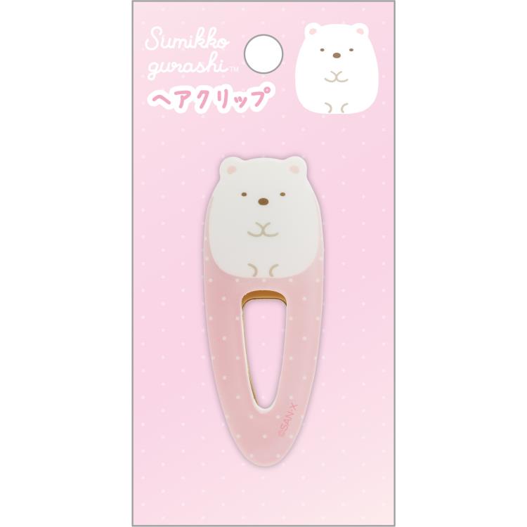 ❤️お値下げ❤️【新品】すみっコぐらし　ヘアクリップ　ねこ　サンエックス すみっコぐらし ヘアクリップ サンエックス FE295 P : PENPORT