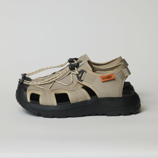 ユニバーサルオーバーオール UNIVERSAL OVERALL UO32 スニーカーサンダル 23.0cm BEIGE UO32178