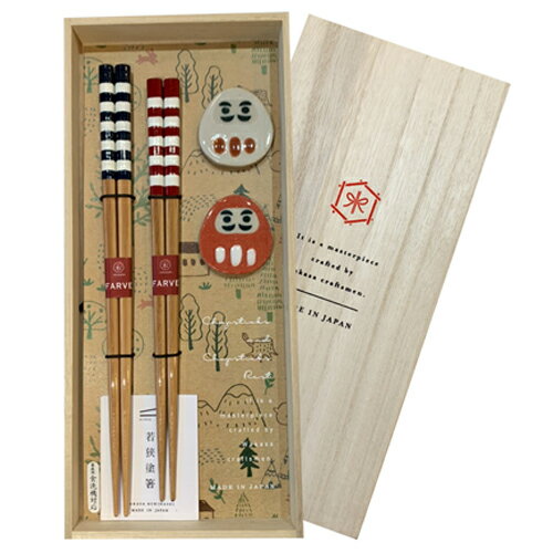 カワイ 箸置きセット ミルクボーダー