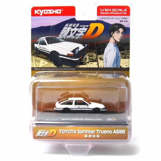 1/18 トヨタ スプリンター トレノ AE86 藤原拓海 フィギュア付き 新劇場版 頭文字D トヨタ スプリンター トレノ AE86 藤原拓海
