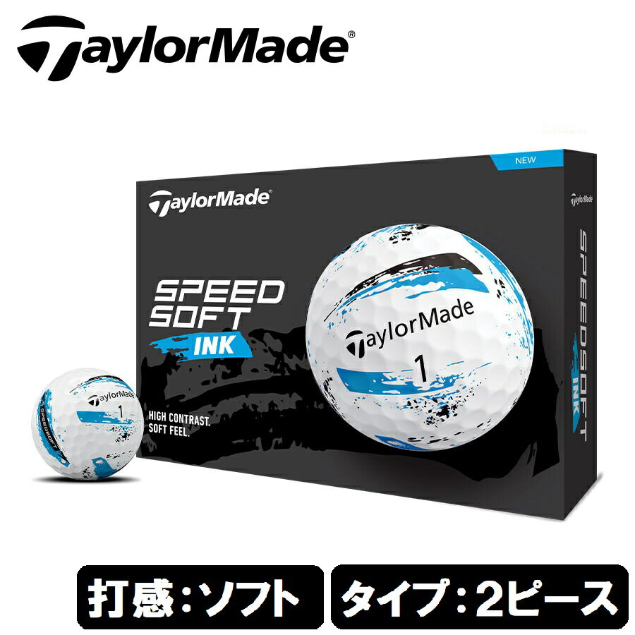TAYLORMADE SPEEDSOFT INK BL 12P